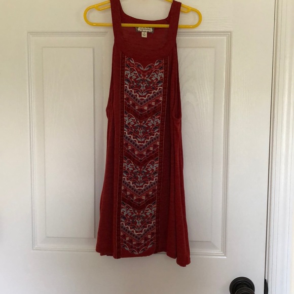 Red high neck tank M - Picture 1 of 4